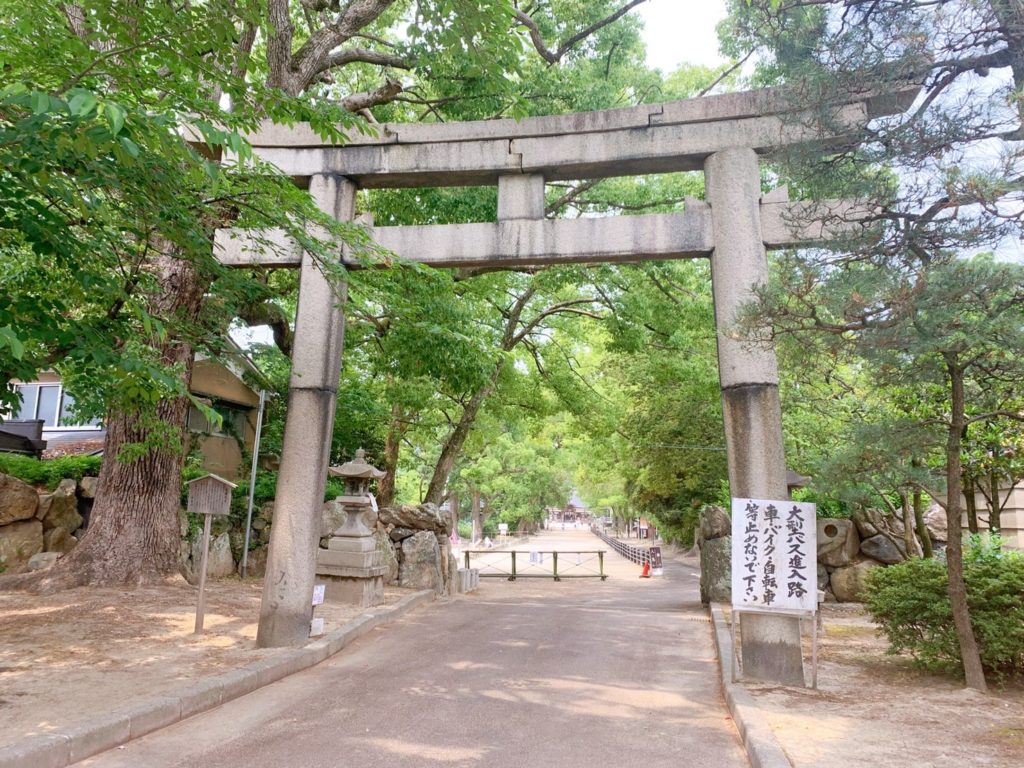 藤森神社　鳥居